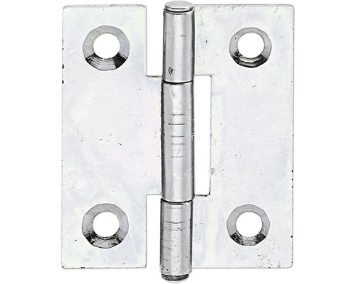Balama fixă Alberts 26x31,5 mm, oțel zincat galben | HORNBACH