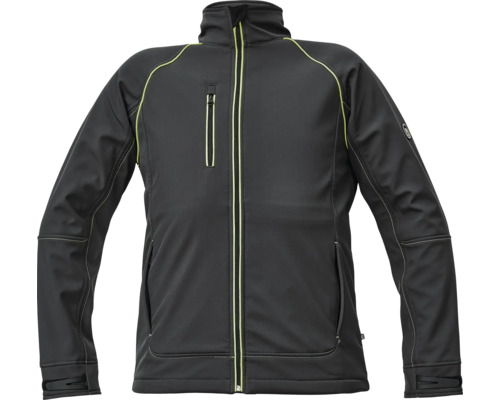 Jachetă de lucru tip Softshell Cerva Sheldon din poliester, mărimea 2XL