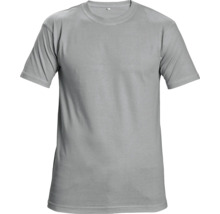 Tricou gri cu mâneci scurte