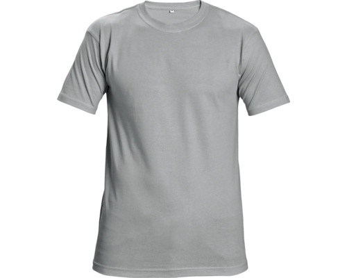 Tricou la baza gâtului Cerva Garai din bumbac gri, mărimea M
