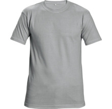 Tricou gri cu mâneci scurte