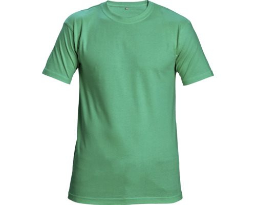 Tricou la baza gâtului Cerva Garai din bumbac verde, mărimea L
