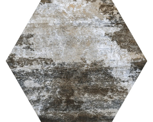 Placă hexagonală cu model