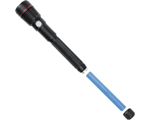 Lanternă cu baterie scoasă