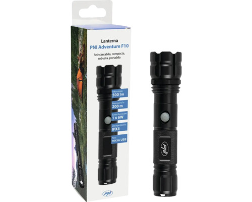 Lanternă PNI Adventure F10 cu ambalaj