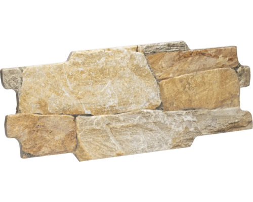 Cărămidă aparentă Klimex UltraStrong Landhouse crem 16x40 cm Panou decorativ din piatră pentru interior