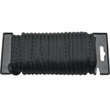 Șnur negru împletit din nylon pe o bobină