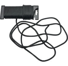 Frânghie neagră din poliester pe bobină