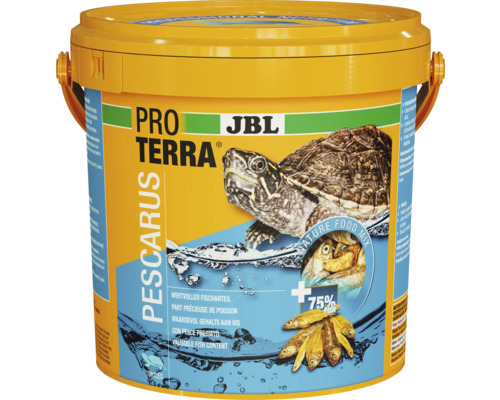 Hrană pentru țestoase JBL PROTERRA PESCARUS 2500 ml Găleată cu hrană JBL Pro Terra PescArus pentru țestoase de apă