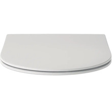 Capac WC cu închidere lentă REIKA OME slim duroplast alb 40,9x36,5 cm