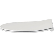 Capac WC cu închidere lentă REIKA OME slim duroplast alb 40,9x36,5 cm