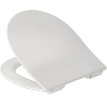 Capac WC cu închidere lentă REIKA OME slim duroplast alb 40,9x36,5 cm