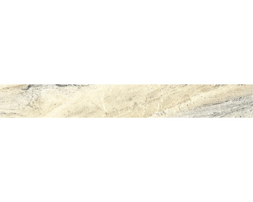 Prim-plan cu o faianță ceramică bej cu structură de piatră