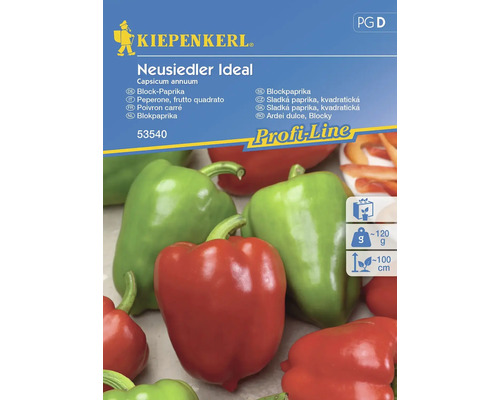 Semințe legume Kiepenkerl ardei gras Neusiedler Ideal