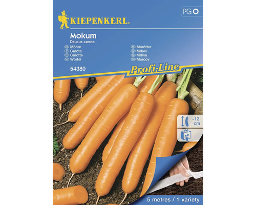Semințe legume Kiepenkerl morcovi Mokum F1 la bandă