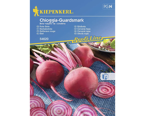 Semințe legume Kiepenkerl sfeclă roșie Chioggia Guardsmark