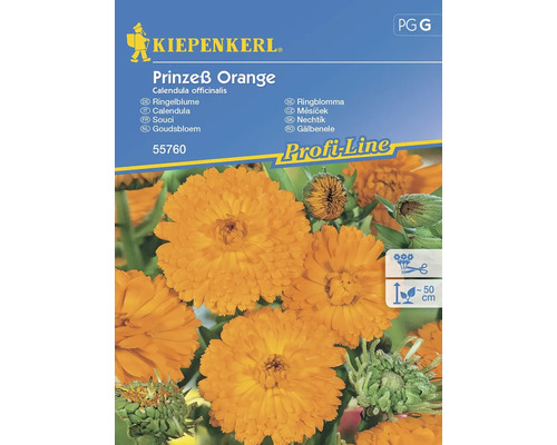 Semințe flori Kiepenkerl gălbenele Calendula Prinzess