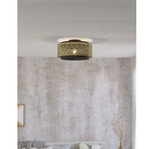 Lumină de plafon cu abajur cu model