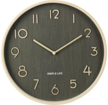 Ceas de perete rotund cu cadran și design simplu