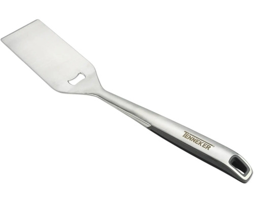 Spatulă grătar din oțel inoxidabil cu logo Tenneker