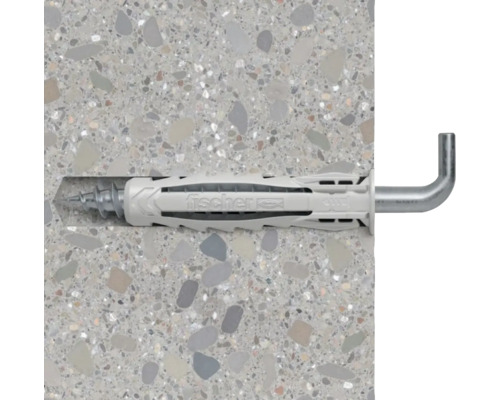 Dibluri Fischer cu cârlig cu șurub într-un perete