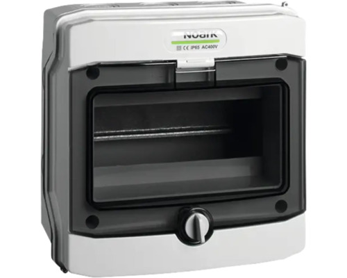 Tablou distribuție electrică Noark 8 module IP65, montaj | HORNBACH