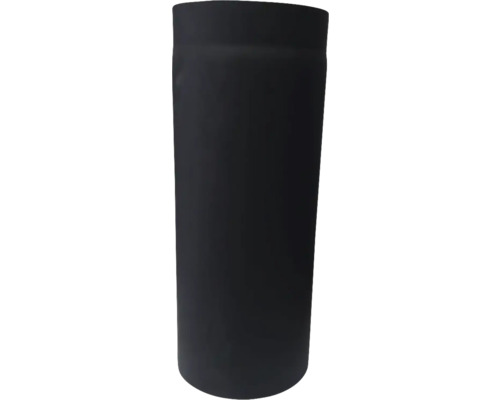 Burlan din tablă de oțel Ø150 mm negru 0,5 m Coș de fum din oțel