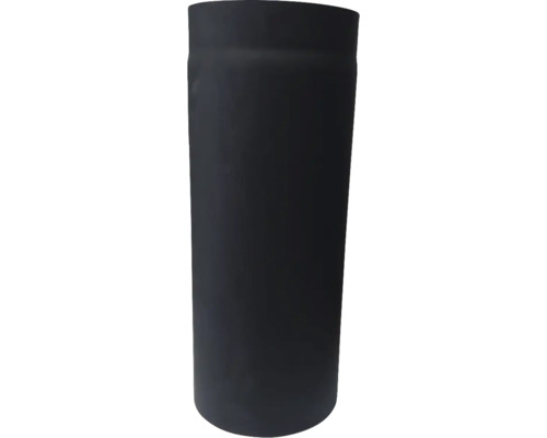 Burlan din tablă de oțel Ø180 mm negru 1 m Țeavă de coș de fum din oțel