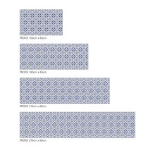 Folie decorative în diferite dimensiuni cu model albastru