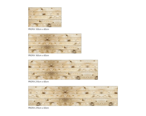 Panouri din lemn PROFIX în diferite dimensiuni