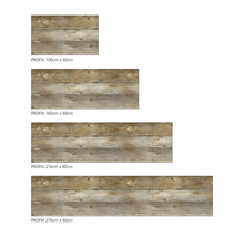 Diverse dimensiuni de folie decorativă pentru lemn PROFIX