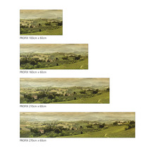 Diverse dimensiuni ale picturii murale Profix cu peisaj toscan