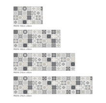 Diverse dimensiuni de folie autoadezivă Profix cu model de faianță.