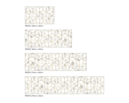 Folie decorative cu model de marmură și forme geometrice în diferite dimensiuni