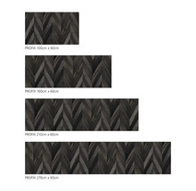 Panouri decorative în patru dimensiuni diferite cu model herringbone