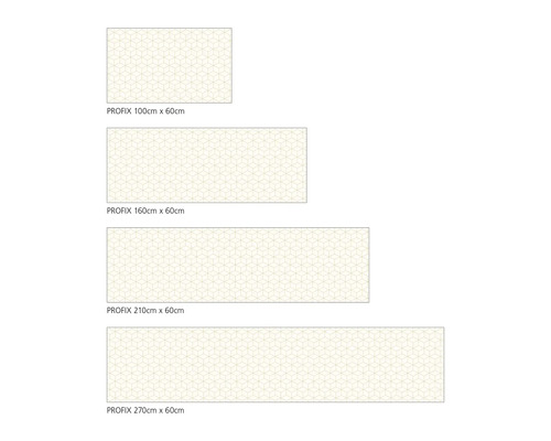 Diverse dimensiuni de folie decorativă PROFIX cu model geometric