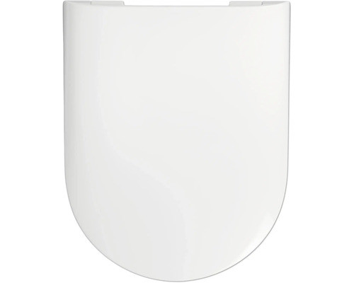 Capac WC cu închidere lentă Jungborn INDIS duroplast alb 44,8x36,5 cm, potrivit pentru vas WC Floriel