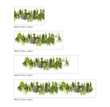 Diverse dimensiuni de motive cu ierburi aromatice Profix cu dimensiunile 100 cm x 60 cm, 160 cm x 60 cm, 210 cm x 60 cm și 270 cm x 60 cm.