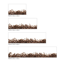 Protecție perete bucătărie Profix cu boabe de cafea de diferite dimensiuni