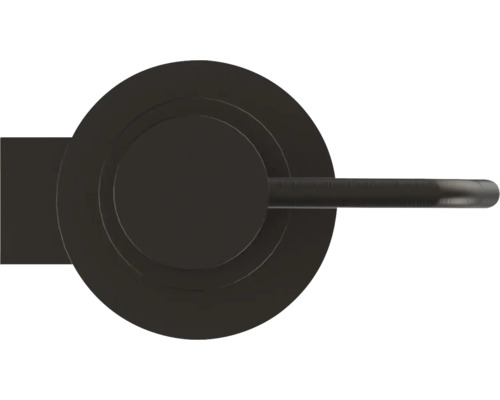 Set feronerie ușă cu design rozetă rotundă