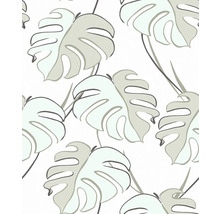 Tapetă cu model de frunze Monstera
