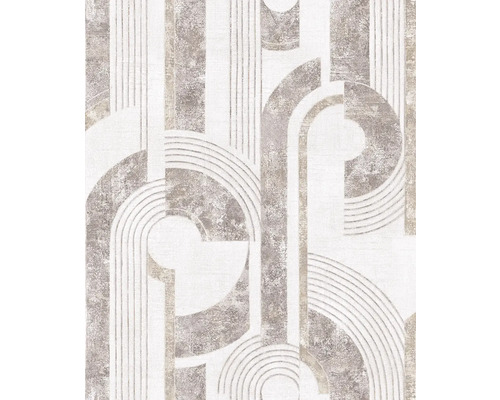 Tapet vlies Kylie model grafic bej 10,05x0,53 m Tapet cu forme geometrice