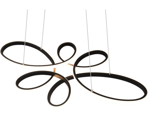 Lumină suspendată decorativă cu design curbat pentru interior