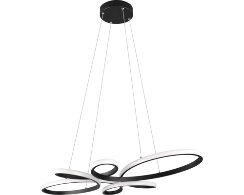 Lumină suspendată modernă cu design inelar pentru interioare