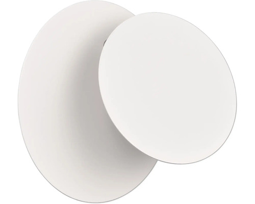 Lumină de perete albă cu două abajururi rotunde pentru interior