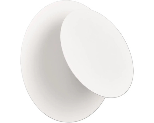 Două farfurii albe din porțelan