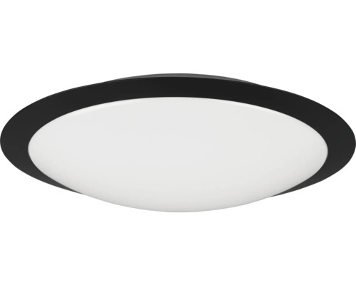 Plafonieră cu LED integrat Umberto 18,5W 1900 lumeni, alb/negru