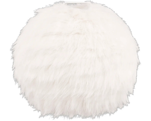 Lampă din blană artificială