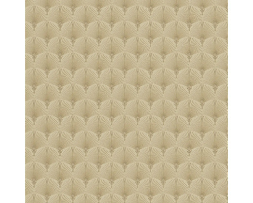 Tapet vlies Versailles ornamente auriu 10,05x0,53 m Tapet cu model de evantai pentru decorarea pereților