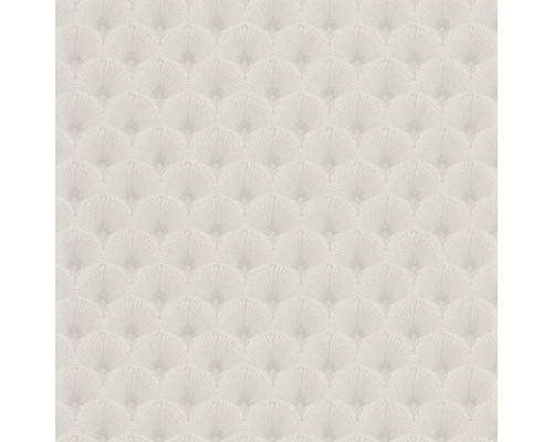 Tapet vlies Versailles ornamente gri 10,05x0,53 m Tapet cu model în formă de scoică